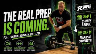 You Asked for It. My Weightlifting Preparation Starts Now