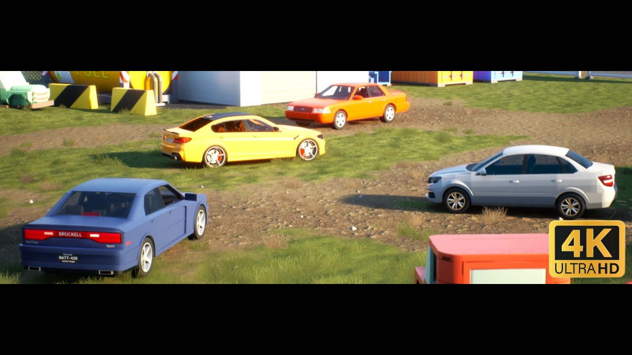 Brick rigs raytracing showreel.