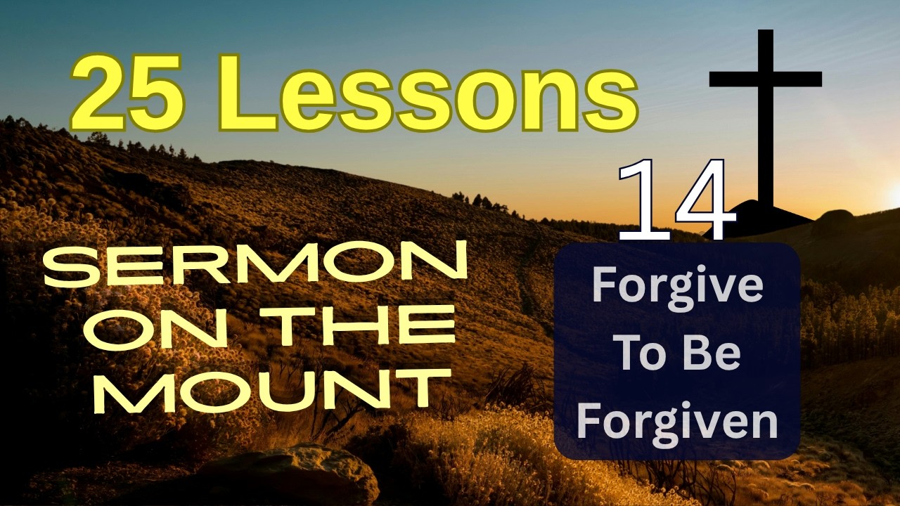Forgive to be forgiven