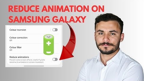 How To Disable Animation on Samsung Galaxy A36 (Quick and easy)