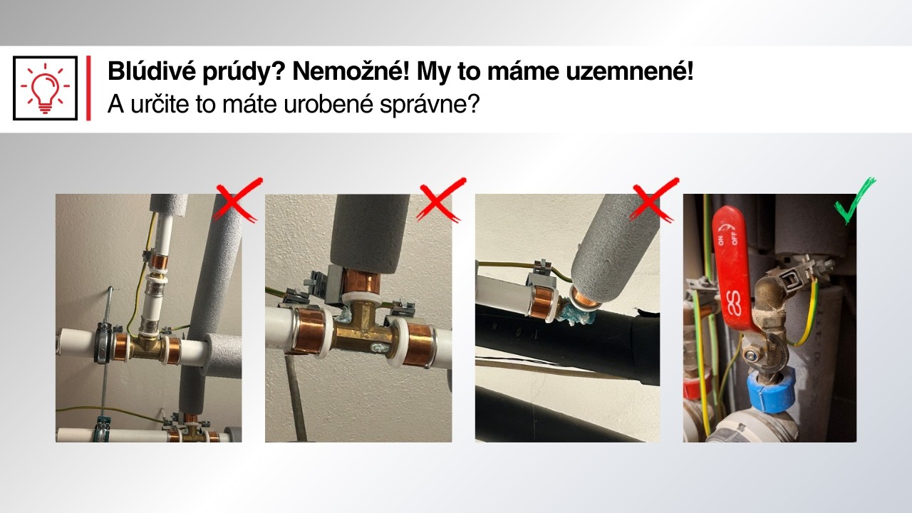 Blúdivé prúdy v rozvodoch vody v bytovom dome