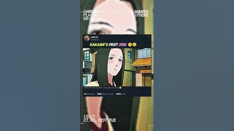 Thumbnail of KAKASHI'S FIRST KISS 🤭😋