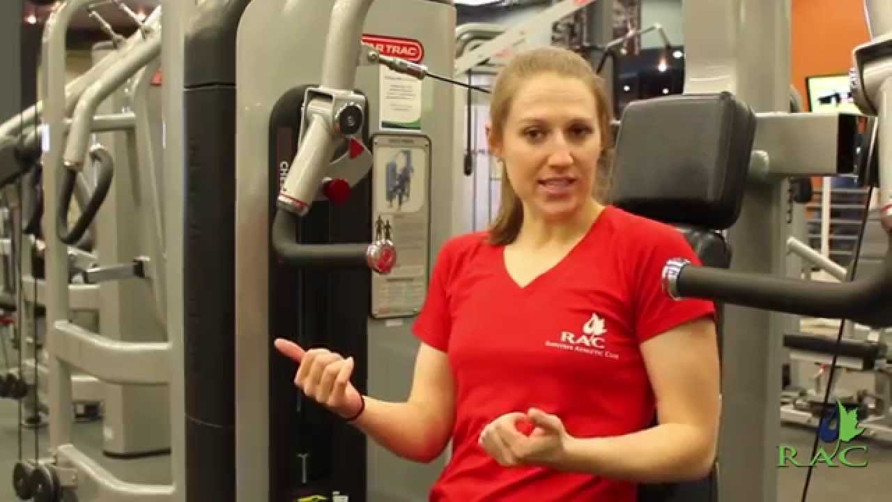 Chest Press Set Up - YouTube