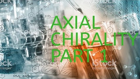Stereochemistry of allenes ( axial chirality)
