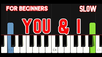 YOU AND I [ HD ] - KENNY ROGERS | EASY PIANO