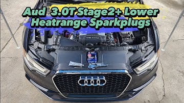 Audi 3.0T Lower Heatrange Sparkplugs Install