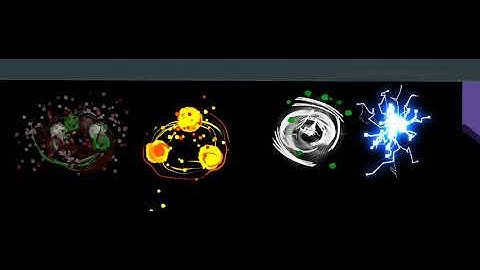 Unity Particles - (Earth, Fire, Wind, Lightning) - BLOOD REIGN