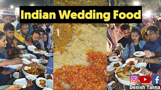 अमीर लोगो की शादीओ में ऐसा खाना होता हे  Indian Wedding Food In Vadodara