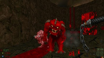 Doom 2: Hell Forged (Beta v0.999) - HF1M3 Catacombs - All Secrets No Commentary