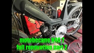 Motobecane n40t full renovation part 2