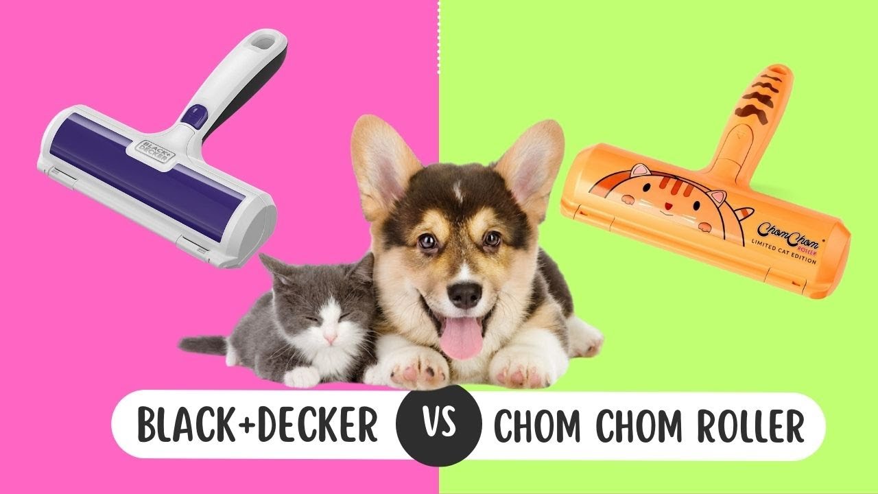 BLACK+DECKER VS Chom Chom Pet Hair Roller - Which is Best For You 
