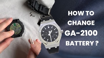 How to change G-Shock 【GA-2100】 battery | 如何在家手動更換 G-Shock GA-2100 電池
