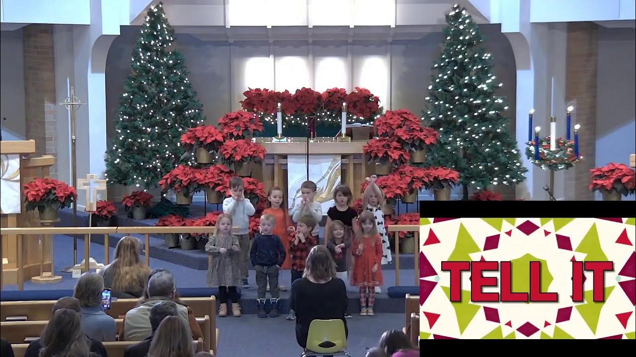 original December 20th 2022, St.Lukes Preschool Christmas concert YouTube