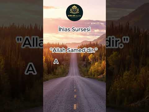 İHLAS SURESİNİ KALBİNİZE İŞLEYİN!