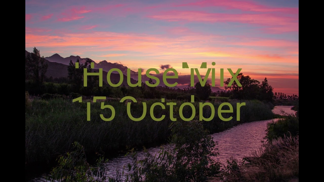 House Mix 15 October | ÖK MÖRDA | Horns In The Sun | Life As You Know It | IPlan| Yes God