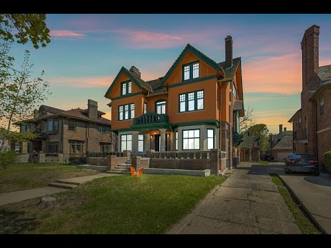 94 E Boston Boulevard, Detroit, MI home video tour