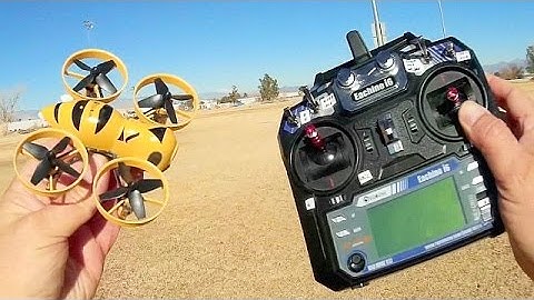 Eachine Fatbee FB90 Micro FPV Drone Flight Test Review