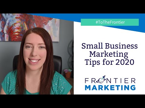 Small Business Marketing Tips for 2020