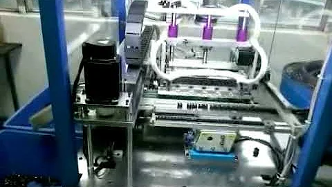 WTS-2MTA-2B Automatic soldering machine ( Two bowl feeding)