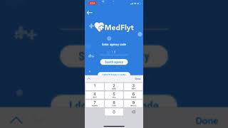 MedFlyt app tutorial - How to add or find new agencies screenshot 3