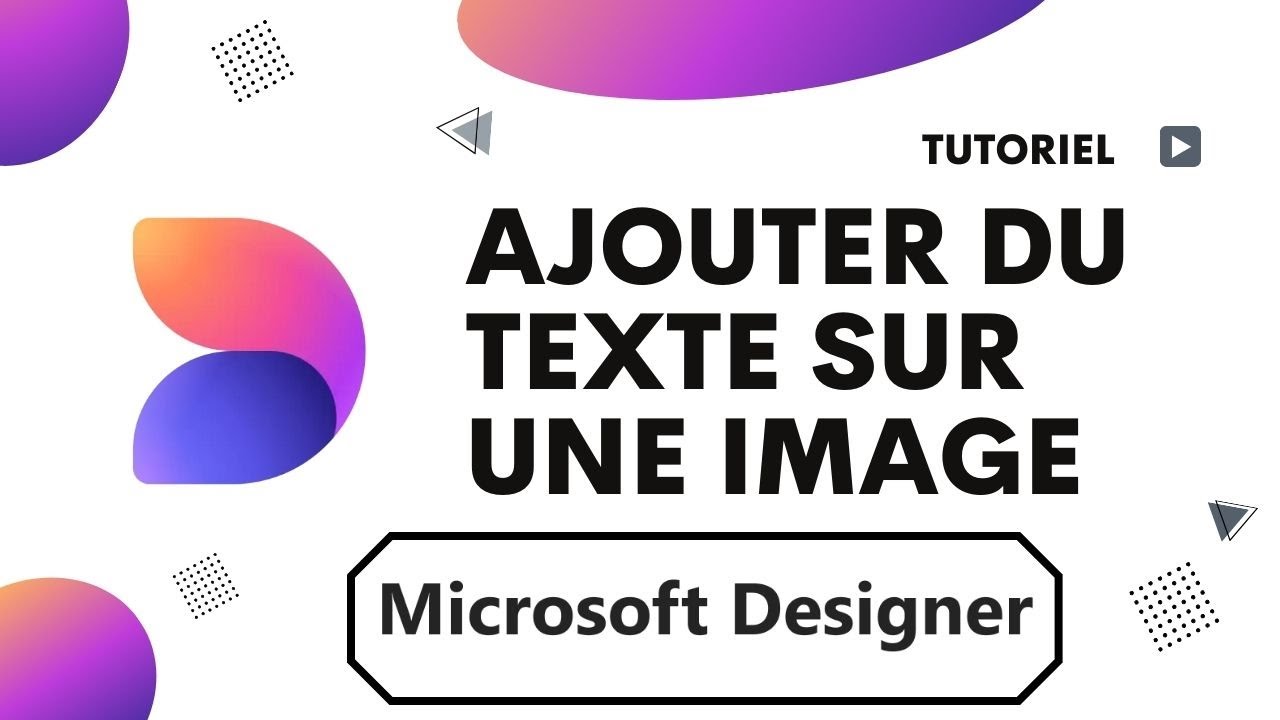 Comment ajouter du texte sur une image sur Microsoft Designer ? - YouTube