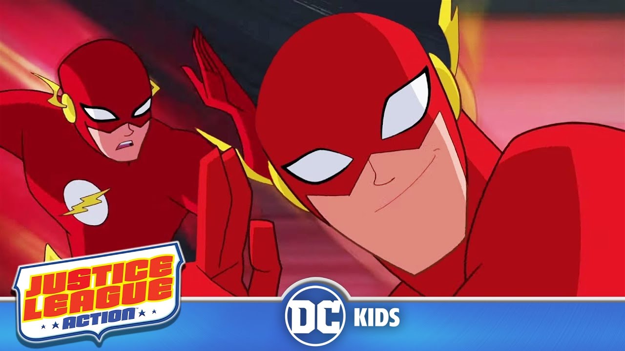 Justice League Action | Flash's Best Moments in Justice League Action |  @dckids ​ - YouTube