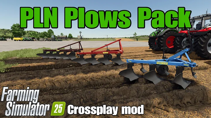 PLN Plows Pack / FS25 crossplay mod