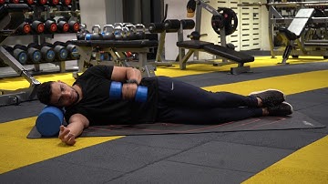 Dumbbell Lying Shoulder External Rotation