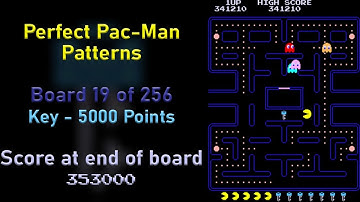 Perfect Pac-Man Patterns - Board 19 of 256 - 7th Key