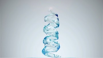 Bottle Formation From Water Flow - RealFlow -