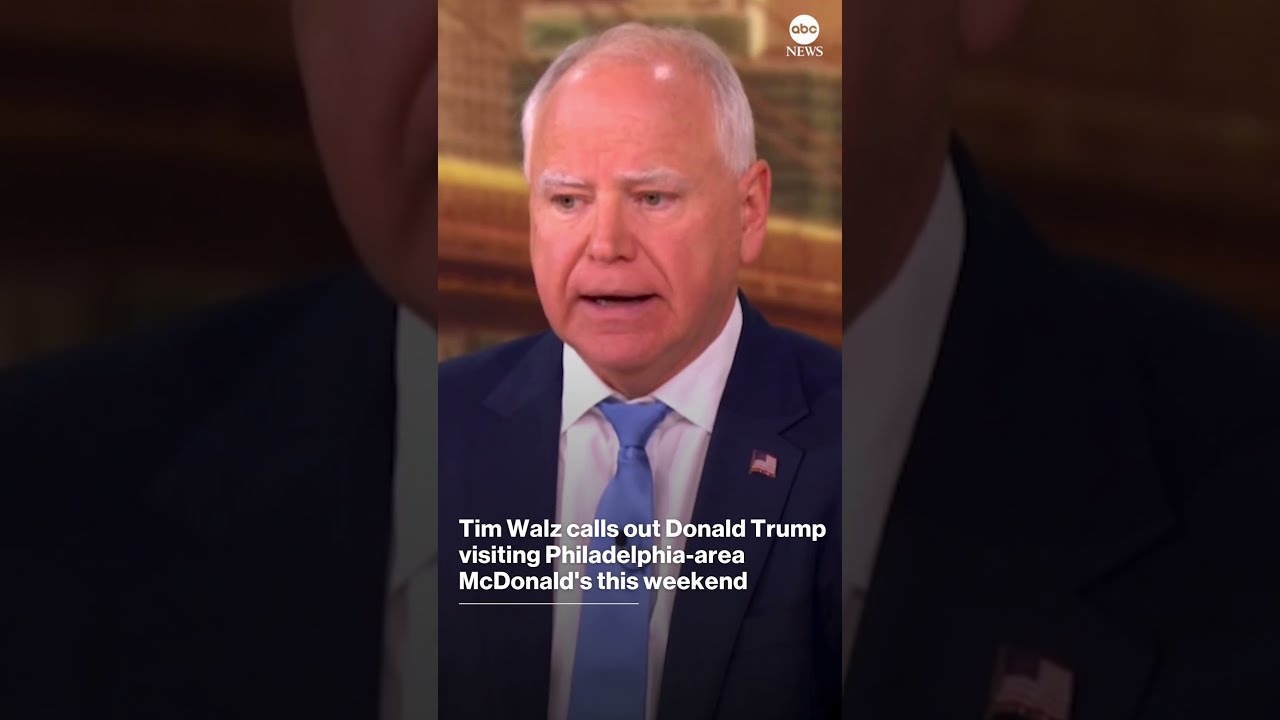 Tim Walz Says Trump Is Spiraling Down Pitches Harris Message Of Change