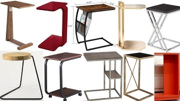 C side table design ideas #2/ pull out side table /sofa table /Slide Under End Table design ideas #2