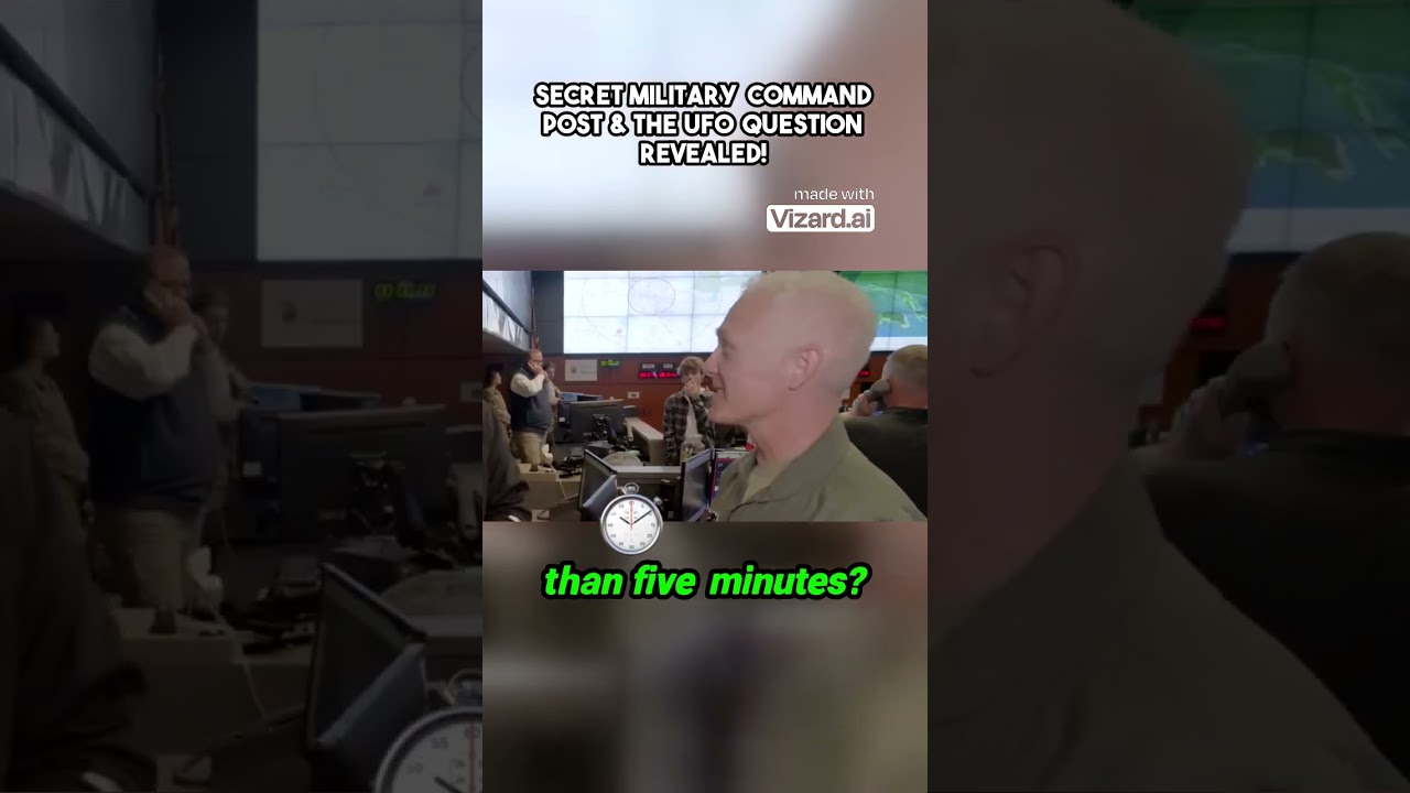 Secret Military Command Post & The UFO Question Revealed! 