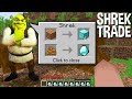 ONLY SHREK Can TRADE this SECRET ITEM in Minecraft