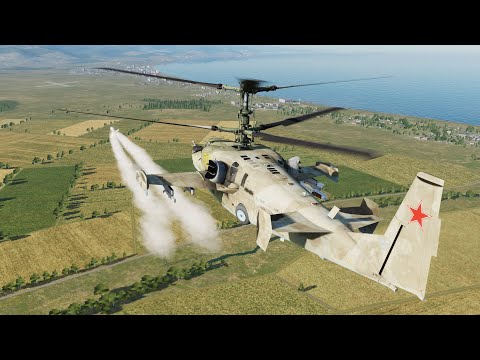 Ка-50 "Черная акула". Применение вооружения в DCS World