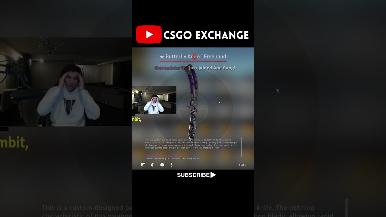 Trainswreck unboxed bfk freehand bruh | CSGO 