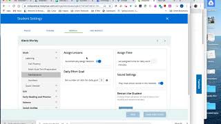 MobyMax: Math Module Snapshot/Progress/Placement