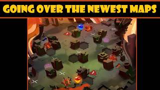 Talking about the newest maps.  :)