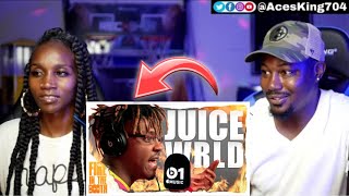 COUPLE REACTS To Juice Wrld - (Fire In The Booth) *REACTION!!!*