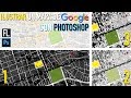 Ilustrar un mapa de google con Photoshop