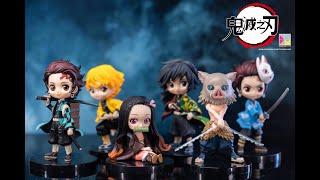 [爆玩具] 可愛的「鬼滅之刃」就在掌心～炭治郎禰豆子萌萌登場！ Bandai Qposket Demon Slayer Qposket petit vol.1+2 鬼滅の刃 TOYSTV unbox