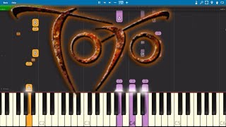 Toto - Georgy Porgy - Piano Parts ONLY - Tutorial