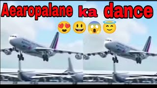 Aeroplane Dance | RAINING Dancine aeroplane | Funny aeroplane dance | Dancine  Aeroplane comedy