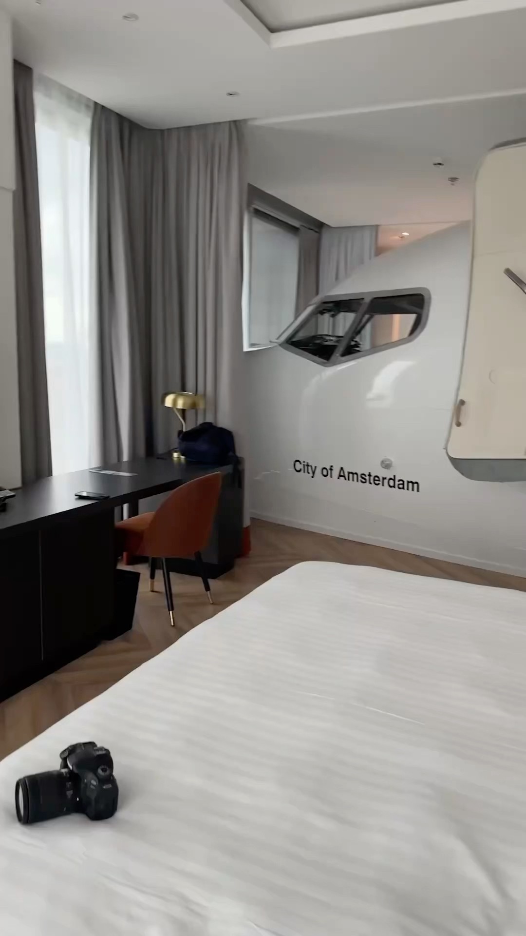 How did they get a plane in a hotel room? ? #plane #hotel #airport