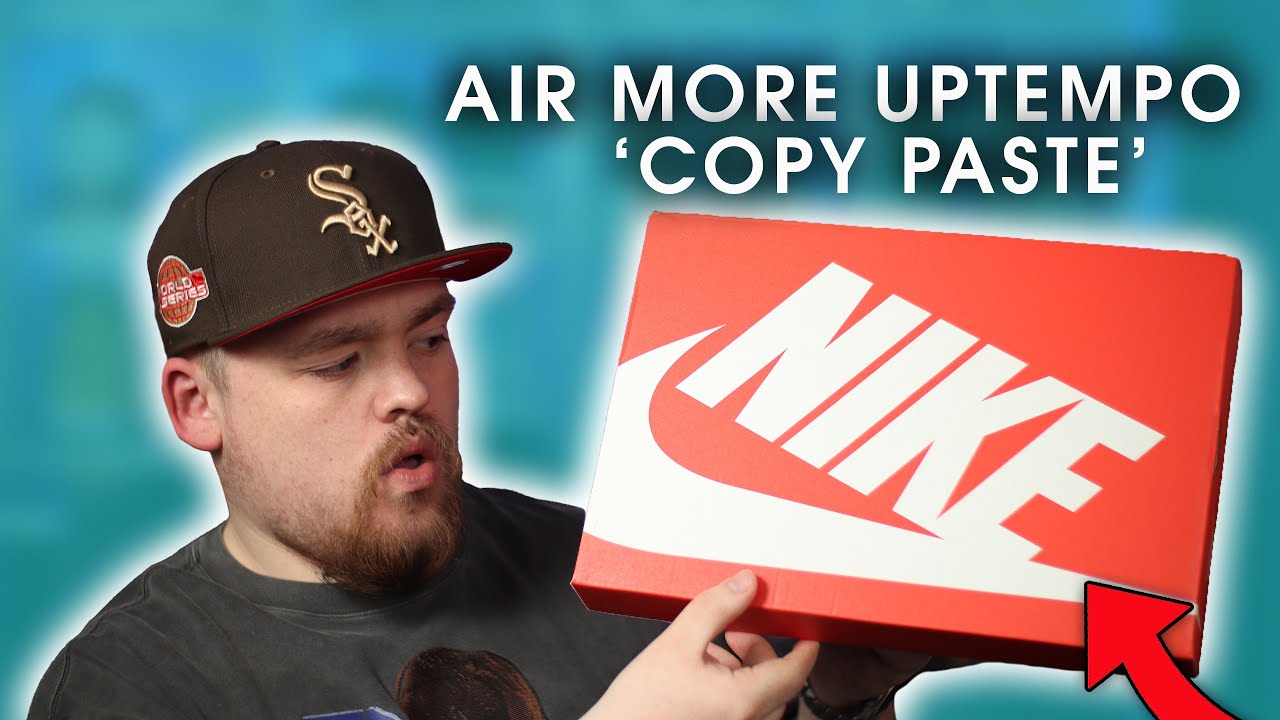 Nike Air More Uptempo 'Copy Paste' Detailed Review YouTube