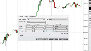 Set ATM Order Quantity & Multiple Targets