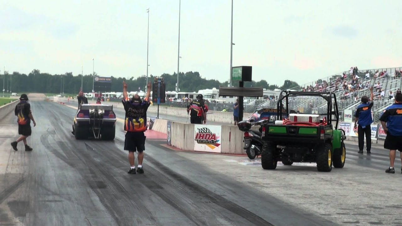 IHRA Nitro Jam: New IHRA Pro Nostalgia Funny Car World Record. - YouTube