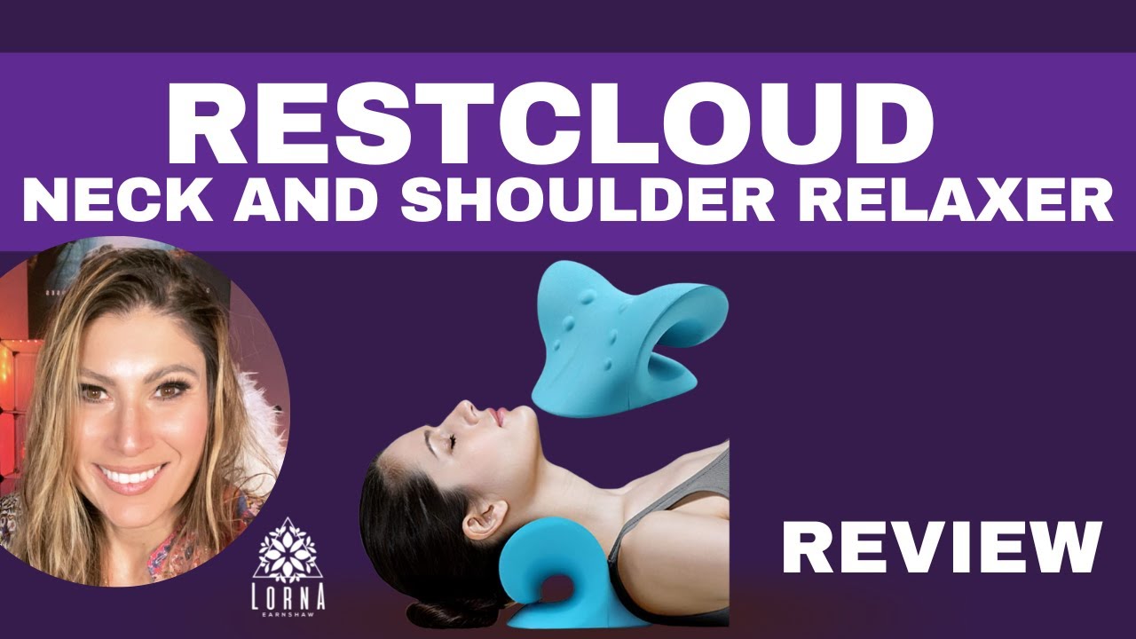 RESTCLOUD Neck and Shoulder Relaxer, Cervical Traction Device for