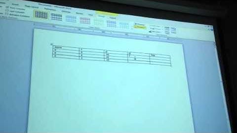 How to make an APA frequency table