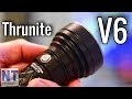 WOW ! Thrunite V6 catupult mini thrower flashlight test & review